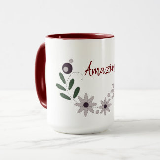 Modern Chic Amazing Floral  Mug