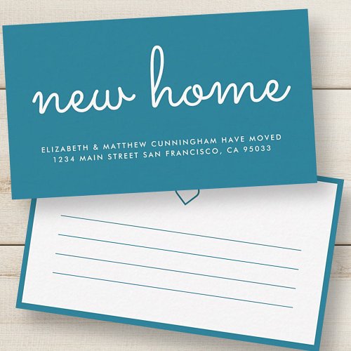 Modern Chic and Fun New Home Announcement