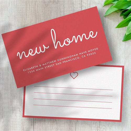 Modern Chic and Fun New Home Announcement