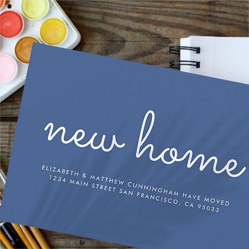 Modern Chic and Fun New Home Announcement