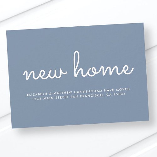 Modern Chic and Fun New Home Announcement