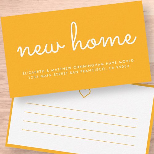 Modern Chic and Fun New Home Announcement