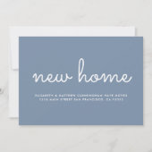 Modern Chic and Fun New Home Announcement Card | Zazzle