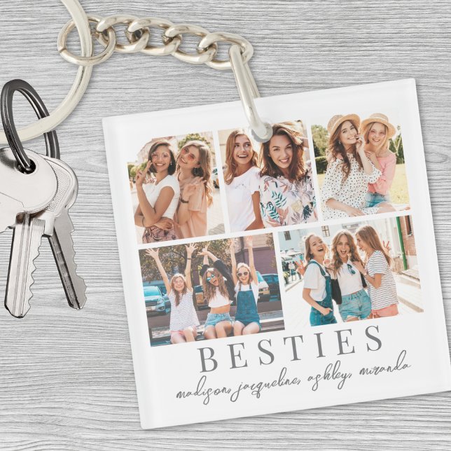 Modern Chic BFF Best Friends Keychain (Modern Chic BFF Best Friends Keychain)