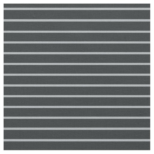Modern chic black and grey stripes fabric