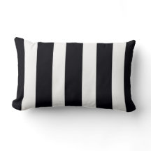Modern Chic Black & White Striped Trendy Elegant