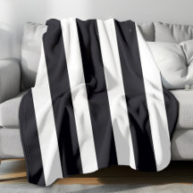 Modern Chic Black & White Stripes Classic Cool