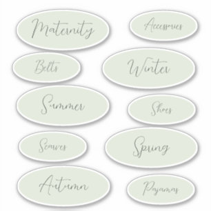 Modern Chic Clothing Labels