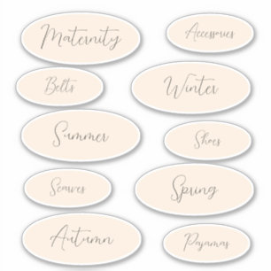 Modern Chic Clothing Labels