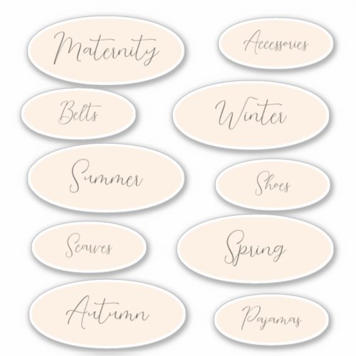 Modern Chic Clothing Labels