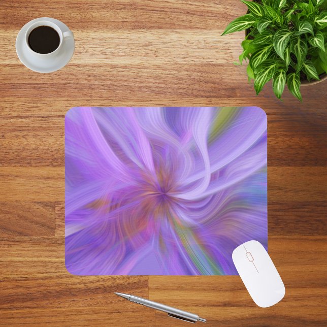Modern Chic Colorful Elegant Girly Mouse Pad (Creator Uploaded)
