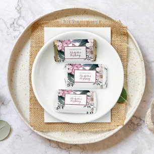 Modern Chic Garden Floral Botanical Birthday Party Hershey's Miniatures
