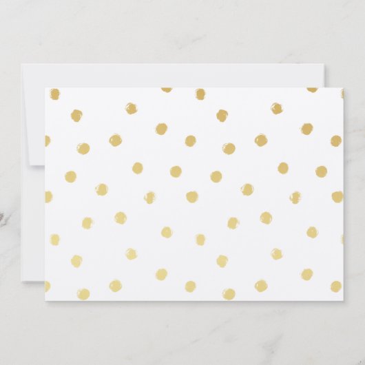 Modern Chic Gold "I can't wait to marry you" (Back)