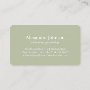Modern Chic Gold Leaf Foil Luxury Business Card