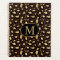 Modern Chic Gold Leopard Pattern Mongorammed
