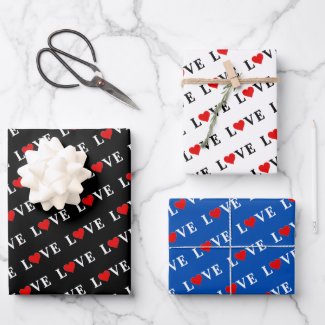 Modern chic minimalist LOVE