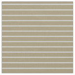Modern chic neutral sand and white stripes fabric