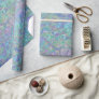 Modern Chic Pastel Colors Marble Mosaic Pattern Wrapping Paper