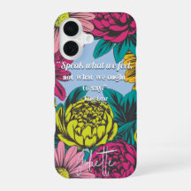 Modern Chic Pop Art Floral Shakespeare Quote