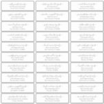 Modern Chic Script Wedding Guest Names Address Sticker<br><div class="desc">Composed of simple serif and modern cursive script typography. These elements are simple,  elegant,  and modern. This has 30 stickers. 
 
 This is designed by White Paper Birch Co. exclusive for Zazzle.
 
 Available here:
 http://www.zazzle.com/store/whitepaperbirch</div>