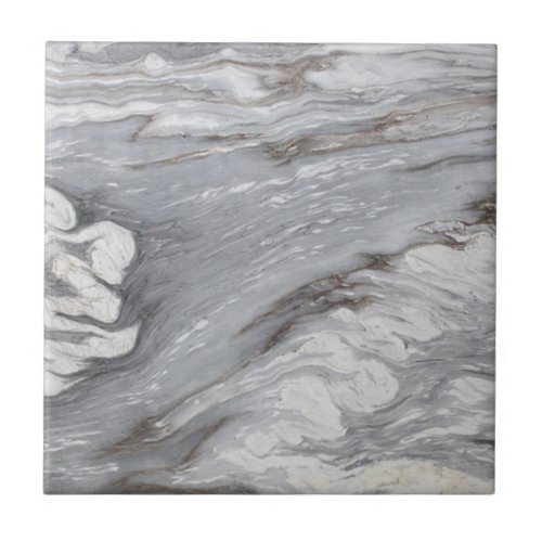 modern chic simple minimalist white grey marble ceramic tile