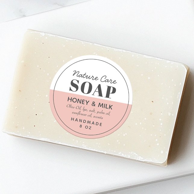 Modern Chic Simple Soap Label (Creator Uploaded)