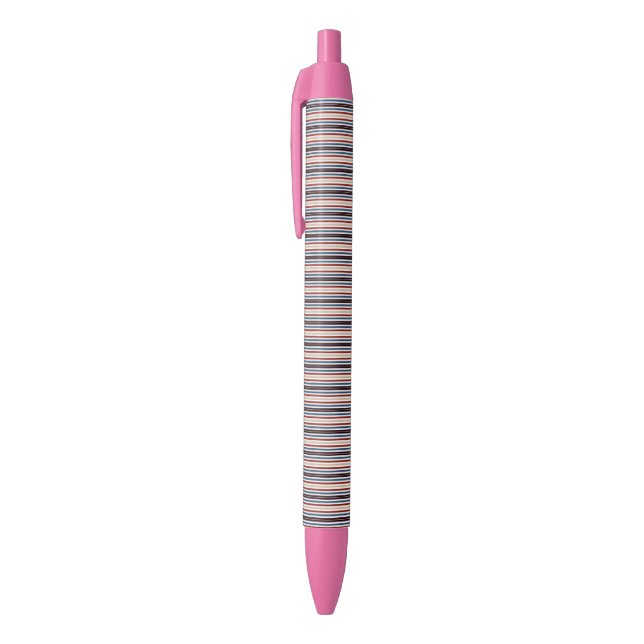 Modern Chic Striped Pen (Top (Vertical))