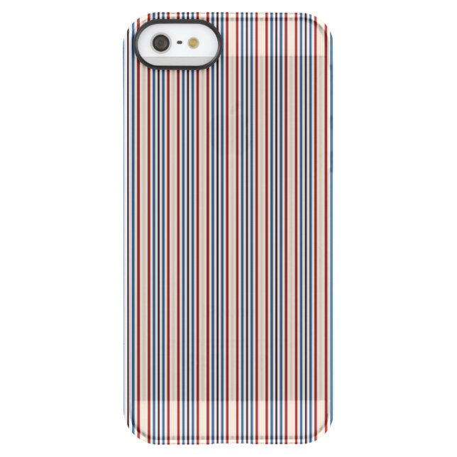 Modern Chic Striped Uncommon iPhone Case (Back)
