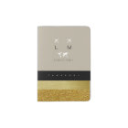 Modern Chic Travel passport cover with monogram