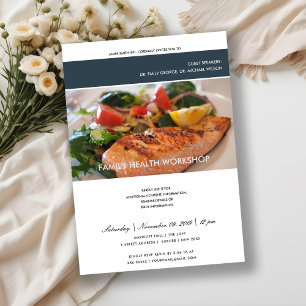 MODERN CHIC TRENDY PHOTO WORKSHOP EVENT INVITATION