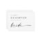 Modern Chic Wedding Reserved Seat Sign