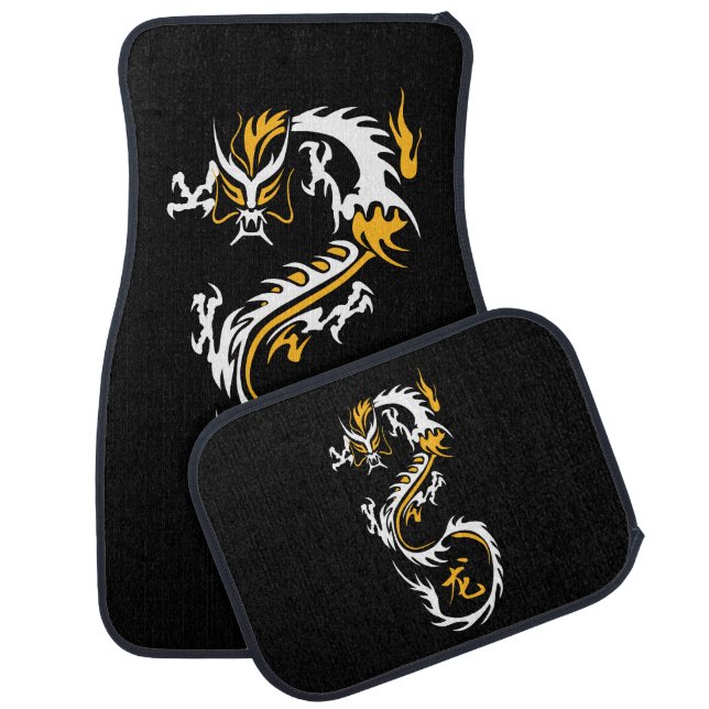 Modern Chinese Dragon Car Floor Mat (Set)