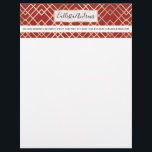 Modern Chinese Red Art Deco Geometric Pattern Letterhead<br><div class="desc">This modern and unique geometric pattern is perfect for the trendy and stylish individual. It depicts a faux gold foil geometric art deco inspired pattern on top of a Chinese red background. It's stylish, chic, and elegant. ***IMPORTANT DESIGN NOTE: For any custom design request such as matching product requests, color...</div>