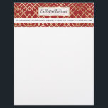 Modern Chinese Red Art Deco Geometric Pattern Letterhead<br><div class="desc">This modern and unique geometric pattern is perfect for the trendy and stylish individual. It depicts a faux gold foil geometric art deco inspired pattern on top of a Chinese red background. It's stylish, chic, and elegant. ***IMPORTANT DESIGN NOTE: For any custom design request such as matching product requests, color...</div>