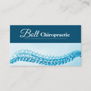 Modern Chiropractic Chiropractor Business Card