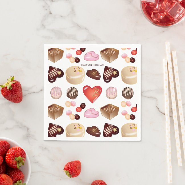 Modern Chocolate Candy Confectionery Pattern
