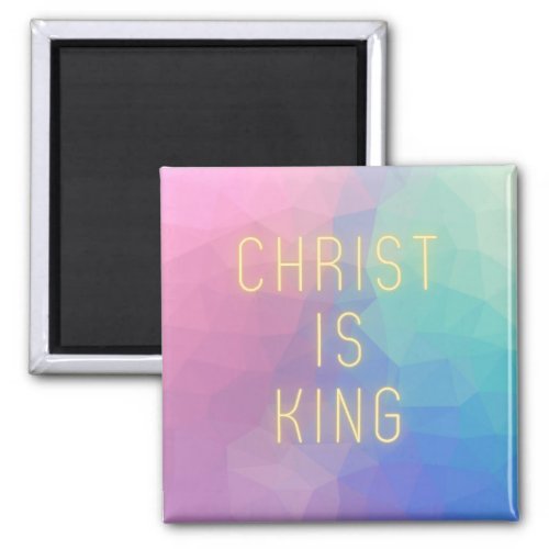 Modern Christ Is King Magnet