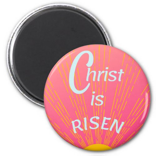 Modern Christ Is Risen Magnet