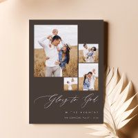 Modern Christian Family Religious Photo Christmas