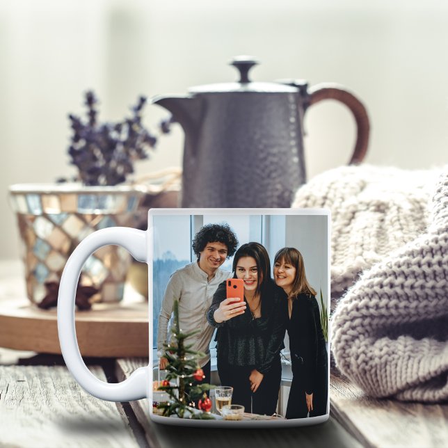 Modern Christmas 2 photo Coffee Mug (Creator Uploaded)