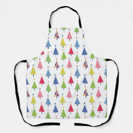 Modern Christmas Apron