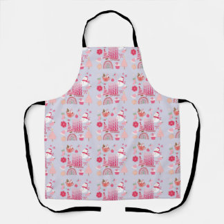 Modern Christmas Apron