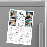Modern Christmas Baby Photo Collage Calendar<br><div class="desc">This heartwarming Christmas Calendar features a modern design with a touch of playful charm. The front of the Calendar showcases a delightful collage of family photos, highlighting the newest member of their family. The "A Little Extra Cheer This Year" greeting is written in a stylish, handwritten font, adding a touch...</div>