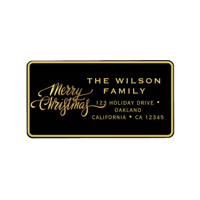  Modern Christmas Black Label (Front)