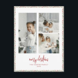 Modern Christmas Card<br><div class="desc">Create a lasting impression this season with a unique holiday card. This simple,  Christmas tree card template features a clean,  modern design. Customize it with your information and make it uniquely yours!</div>