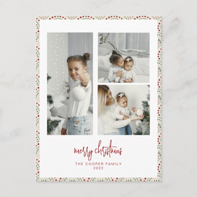 Modern Christmas Card (Front)