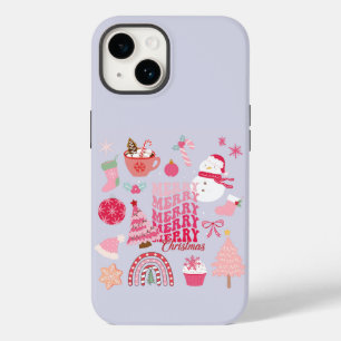 Modern Christmas Case-Mate iPhone 14 Case
