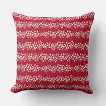 Modern Christmas Decor Red and Pink