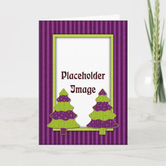 Modern Christmas Design Holiday Card