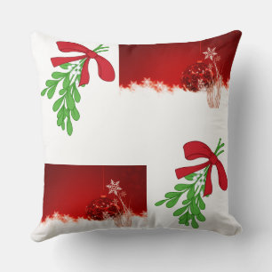 "MODERN CHRISTMAS/DIFFERENT SIDE" CHRISTMAS PILLOW